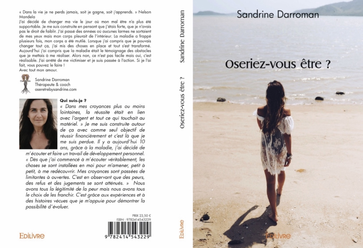 Couverture du livre « Oseriez-vous être ? » de Sandrine Darroman